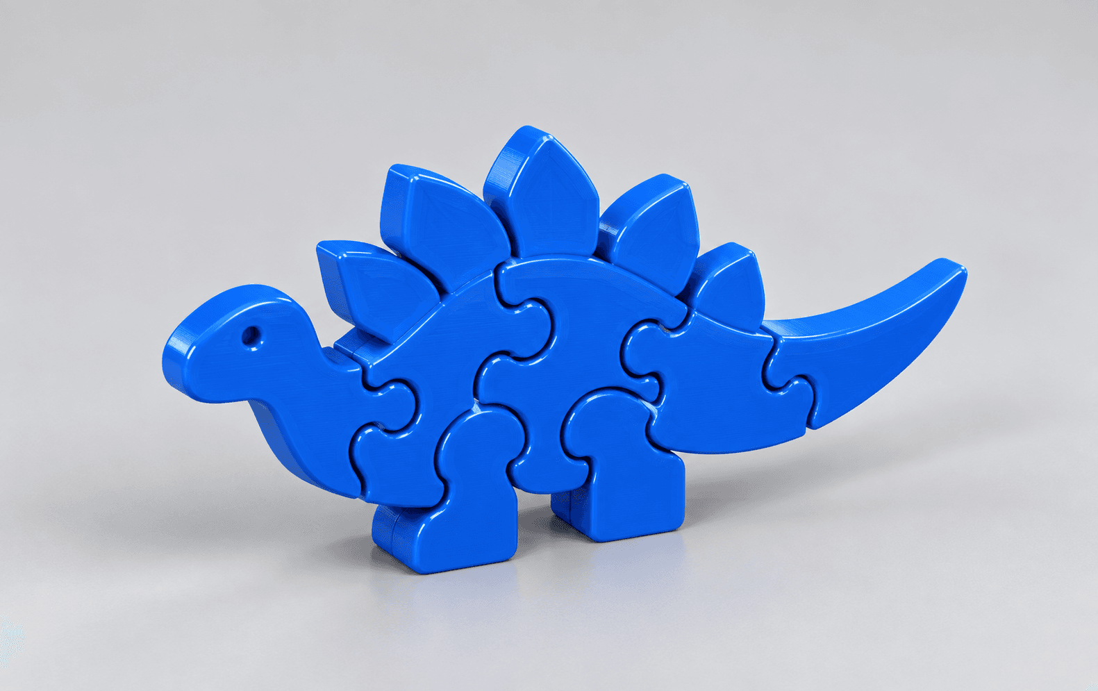 Ảnh minh họa puzzle khủng long stegosaurus
