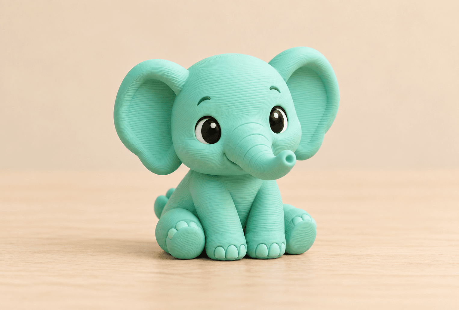 Ảnh minh họa mô hình voi mini bán lẻ