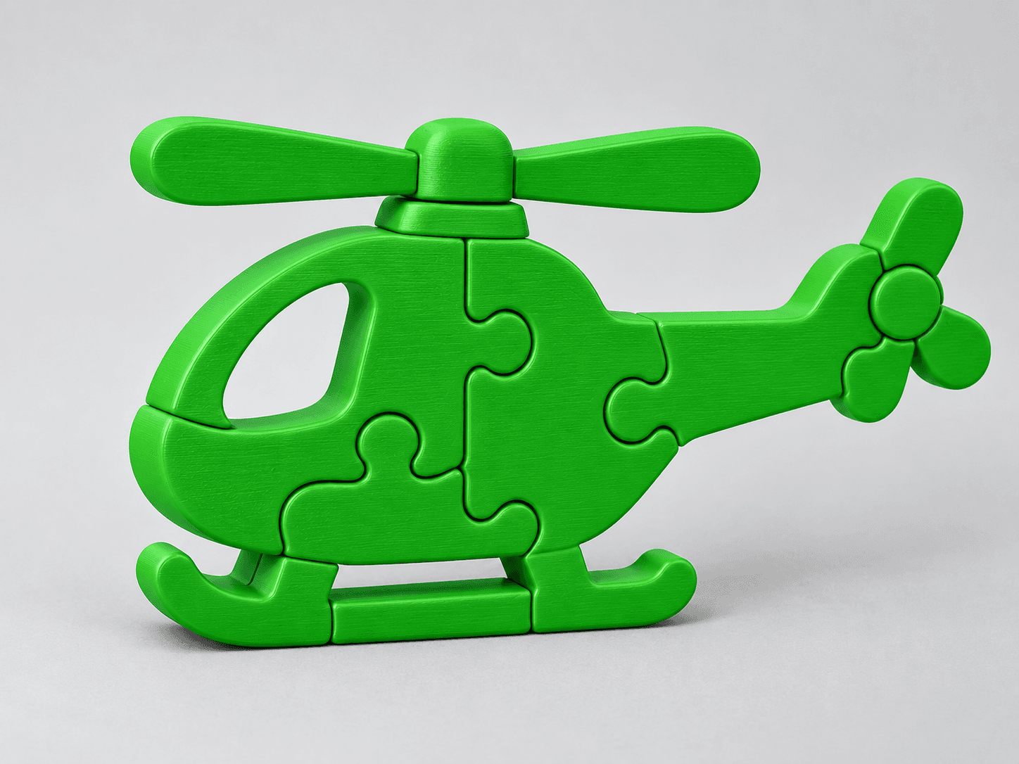 Ảnh minh họa puzzle trực thăng
