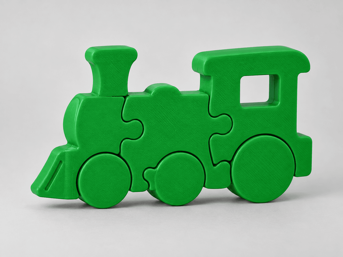 Ảnh minh họa puzzle tàu hỏa