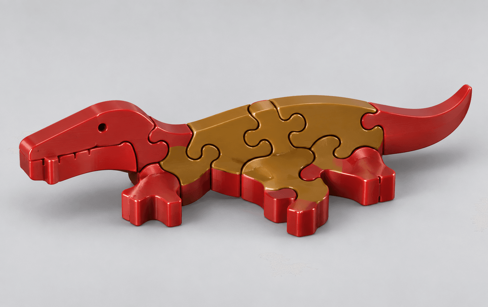 Ảnh minh họa puzzle khủng long thân dài