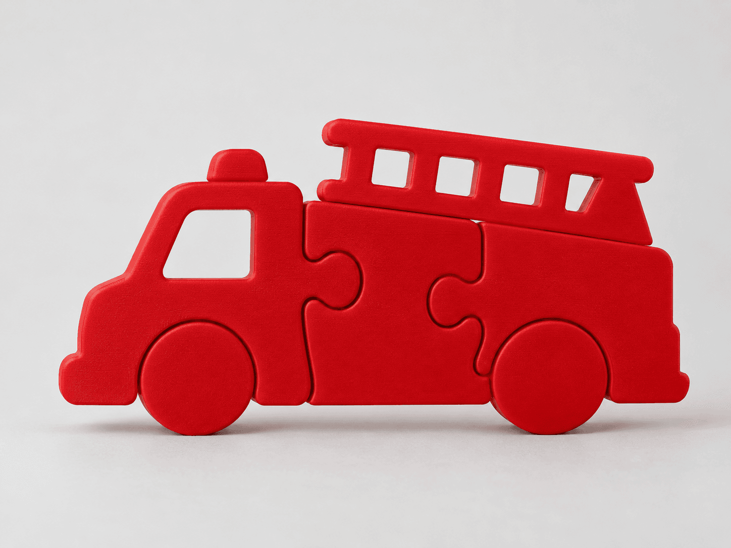 Ảnh minh họa puzzle xe cứu hỏa